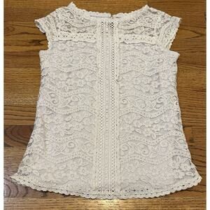 Rafaelli Women’s Lace Top Size Small